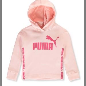 KIDS Crystal Rose Logo Hoodie PUMA